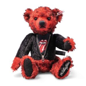 Steiff 355967 Steiff Rocks Rolling Stones Teddy Bear Limited Edition Boxed