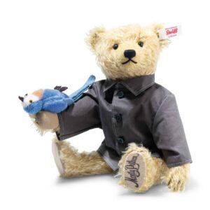 Steiff 691522 Monty Python Bear With Dead Parrot Mohair Limited Edition