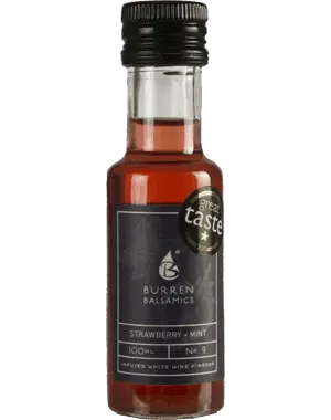 Strawberry and Mint Infused Balsamic Vinegar | 100ml