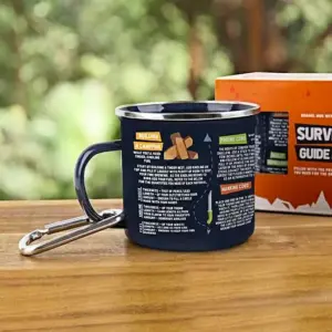 Survival Guide Enamel Mug