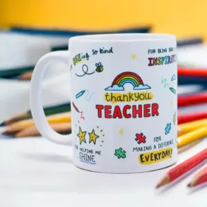 Thank You Teacher Mug - Perfect Gift for Teachers