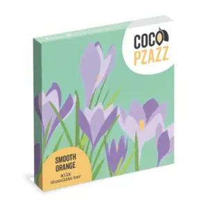 Smooth Orange Milk Chocolate Bar | Delicious and Stylish Treat