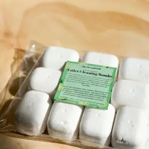 Toilet Bombs- Lime & Lemongrass for Fresh Bathrooms