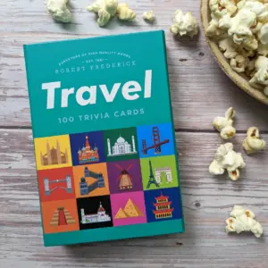 Travel Trivia Cards - Ultimate Fun with 100 Quiz Questions