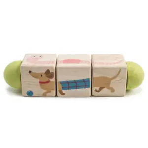 Wooden Animal Twisting Cube Game – Fun & Educational Toy