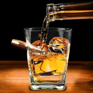 Last Man Standing Whiskey Glass - Unique & Stylish Gift
