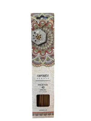 Namaste Vanilla Incense Sticks & Holder | Relaxing Scents