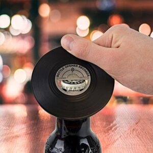 Vinyl Bottle Opener - Classic Tool for Beer Lovers