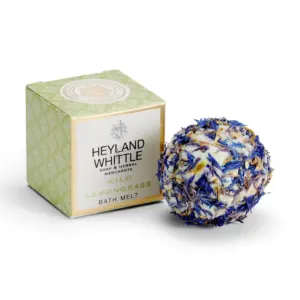 Wild Lemongrass Bath Melt - Luxurious Shea & Cocoa Butter