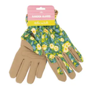Willow and Belle Gardening Gloves - Abstract Floral Style