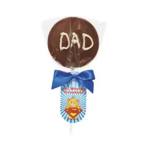 Dad Chocolate Lollipop - World's Greatest Gift for Dads