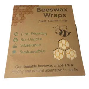 Beeswax wraps - Eco-friendly Reusable Food Storage Solution