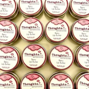 Handmade Vegan Lip Butter - Berry for Soft Lips | 15ml