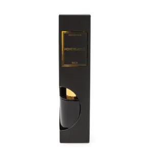 Honeysuckle Scent Diffuser - Elegant Black & Gold Reed Style
