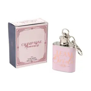 Team Bride Mini Hip Flask - Perfect for Hen Parties and Gifts