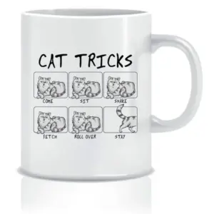 Cat Lovers Themed Mug - Amusing Gift for Cat Enthusiasts