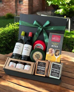 Cheese and Wine Mini Hamper - Gourmet Gift Box Set