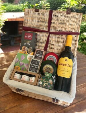 Wine and Cheese Thank You Hamper | Sophisticated Gift Set