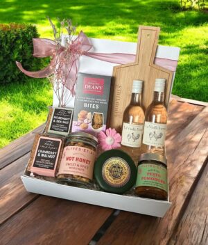 Chicken Wine, Cheese and Crackers - A Thoughtful Gift