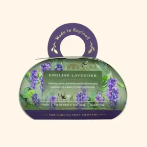 Signature English Lavender Large Gift Soap - Luxurious & Fragrant