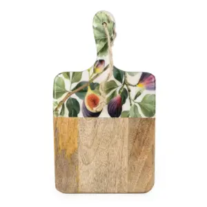 Wooden Fig Serving Board