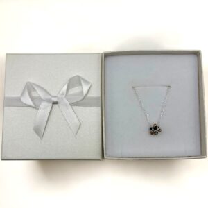 Forget Me Not Cluster Pendant in Sterling Silver