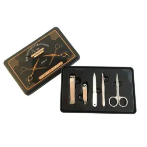 Gentleman's Emporium Stylish Grooming Kit in Keepsake Tin