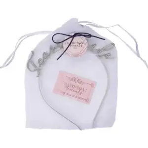 Silver Glitter 'Team Bride' Headband for Bridesmaids