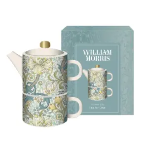 Golden Lily Tea For One Teapot and Mug Set for Timeless Elegance