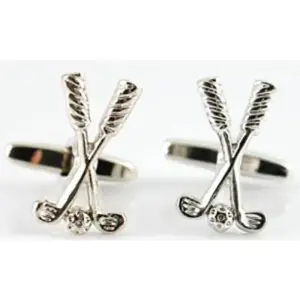 Golf Themed Cufflinks for Stylish Golf Enthusiasts