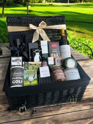 Golfing Gift - Perfect Set for Golfers with Wine and Gear