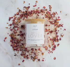Hello Lover Salt - Relaxing Steam Bath Salts 432g