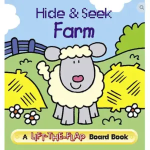 Hide & Seek Farm - Interactive Kids' Board Book for Fun