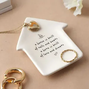 New House Ring Dish | Store Rings & Small Jewelry Safely