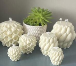 Olga Candle - Large, Handmade & Scented for Gift & Home