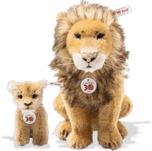 Steiff 356179 Disney Lion King Mufasa and Simba 30th Anniversary Ltd Ed