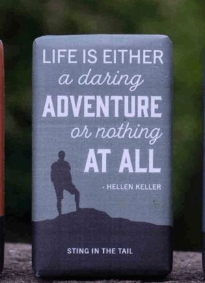 Plastic Free & Ethically Sourced Soap for Walking Lovers Dark Green