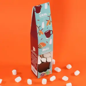 Milk Chocolate Hot Chocolate Stirrer With Marshmallows