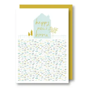 New Home Card - Perfect Greeting for Housewarming