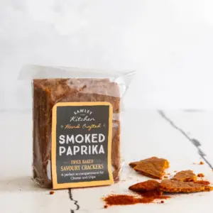 Smoked Paprika Yorkshire Savoury Crackers - Delicious Snack