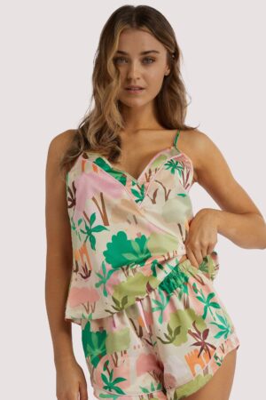 Alja Horvat Recycled Abstract Print Cami Top | UK 20 | Playful Promises