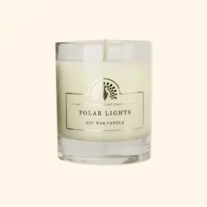 Polar Lights Scented Candle - Uplifting Aroma & Soy Wax Blend