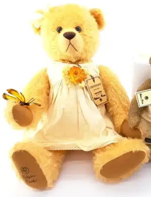 Robin Rive Sara Jane Limited Edition Jointed Mohair Bear with Butterfly