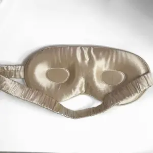Contoured Silk Sleep Mask for Comfort and Lash Protection