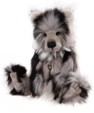 Charlie Bears Sofia Pawstore Exclusive Plush Bear wearing Lace Collar