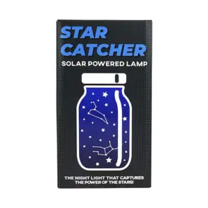 Star Catcher - Solar Powered Lamp for Outdoor Elegance