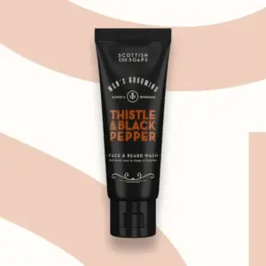 Thistle & Black Pepper Face & Beard Wash 75ml