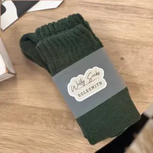 Welly Socks Mens 7-11 - Stylish Khaki Wellington Boot Socks