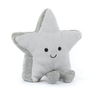 Jellycat A6STS Amuseables Silver Star Plush Soft Toy Decoration