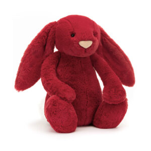Jellycat BAH2SCA Bashful Luxe Bunny Scarlett Big Plush Soft Toy